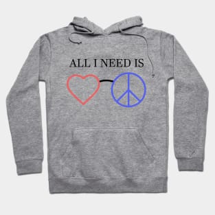 Love and Peace Hoodie